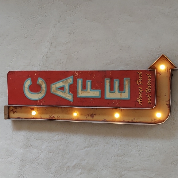 Other - CAFE Lighted Wall Decor